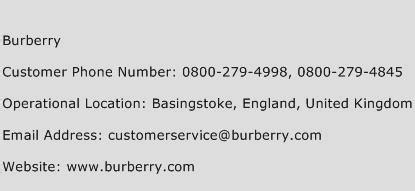 burberry customer profile|burberry contact number.